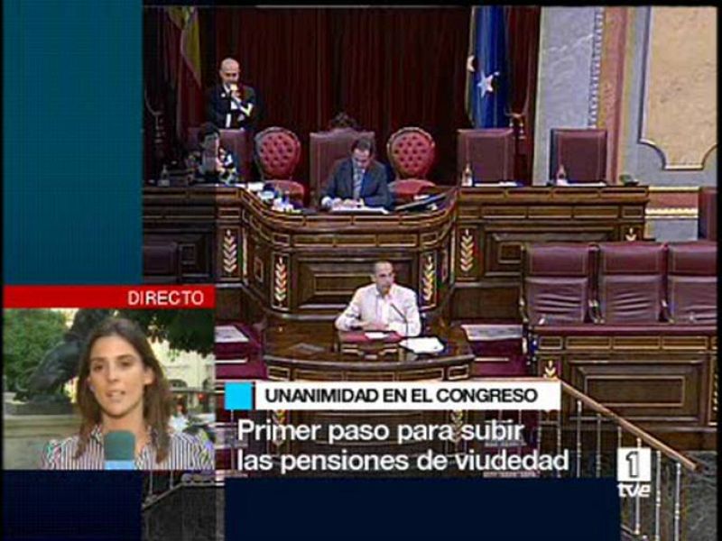 Todos los grupos parlamentarios se han puesto de acuerdo en estudiar una mejora de las pensiones de viudedad, una iniciativa de CiU. 