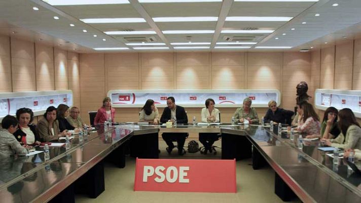 Telediario 1 - PSOE contra la violencia de género