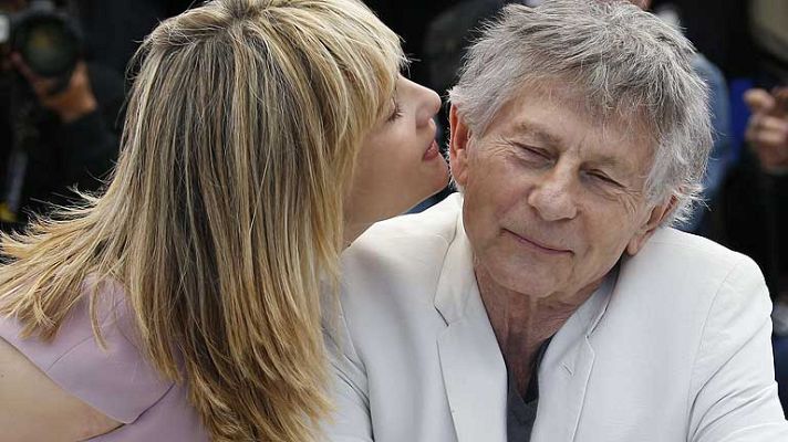 Telediario 1 - Roman Polanski en Cannes