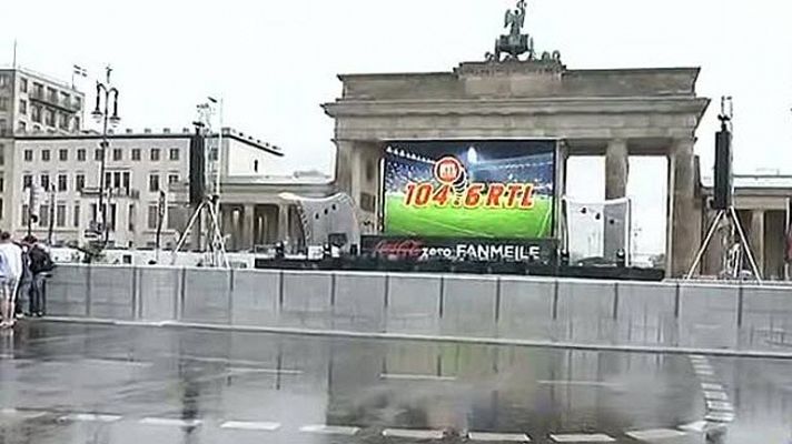 Berlín, preparado para la final alemana de Champions