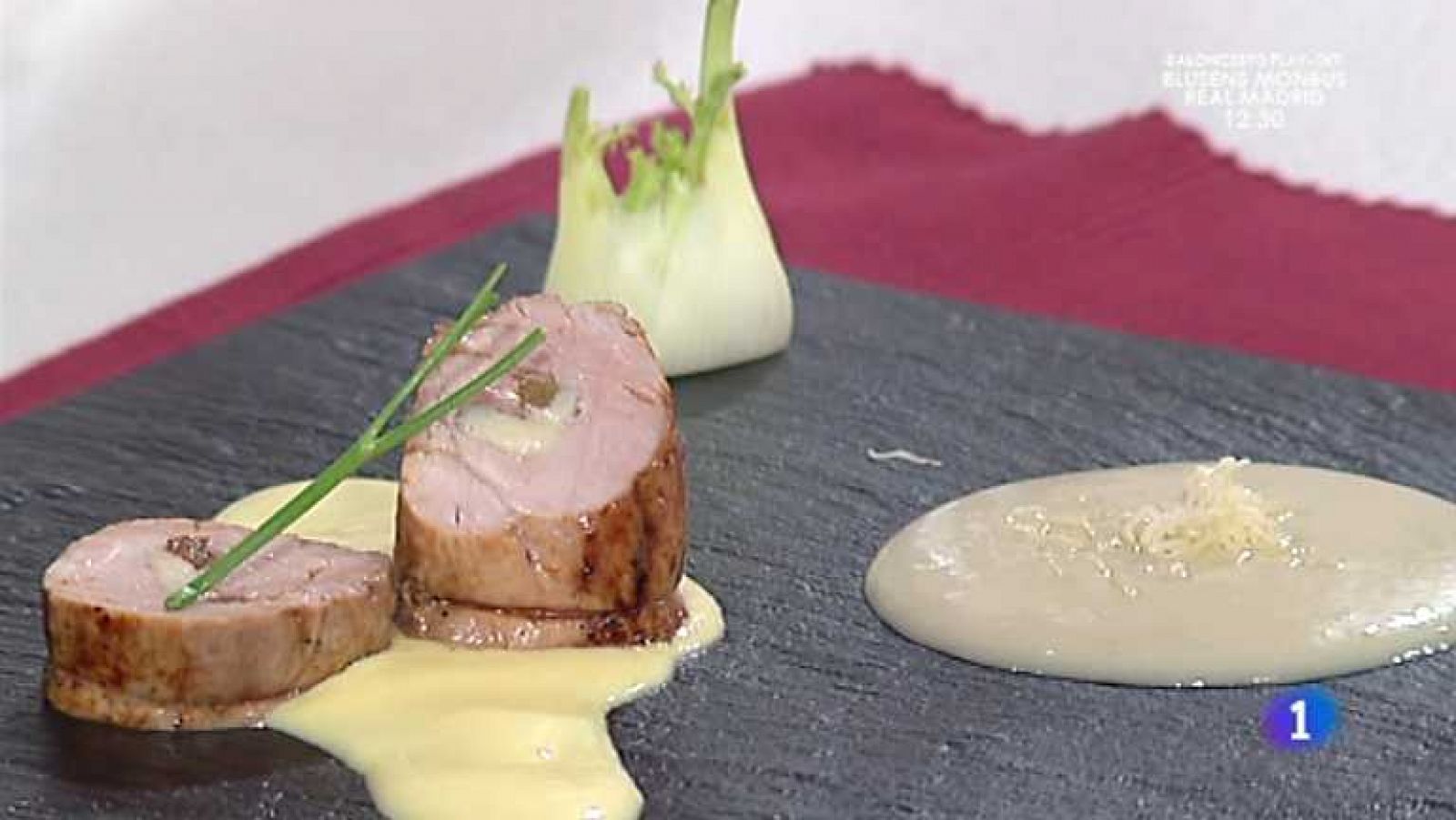 Cocina con Sergio - Solomillo asado con espuma de patata