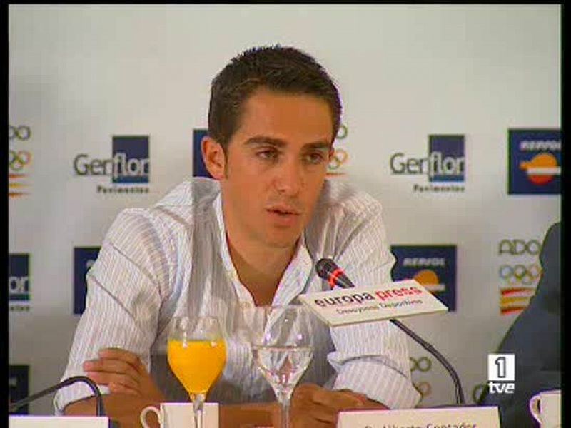  Alberto Contador, el ganador del reciente Giro y del Tour del año pasado,  afirma que su objetivo primordial será la Vuelta a España, pero que antes pasará por los Juegos de Pekín.