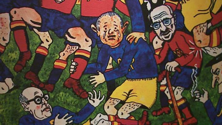 Telediario 1 - Exposición Biblioteca Nacional