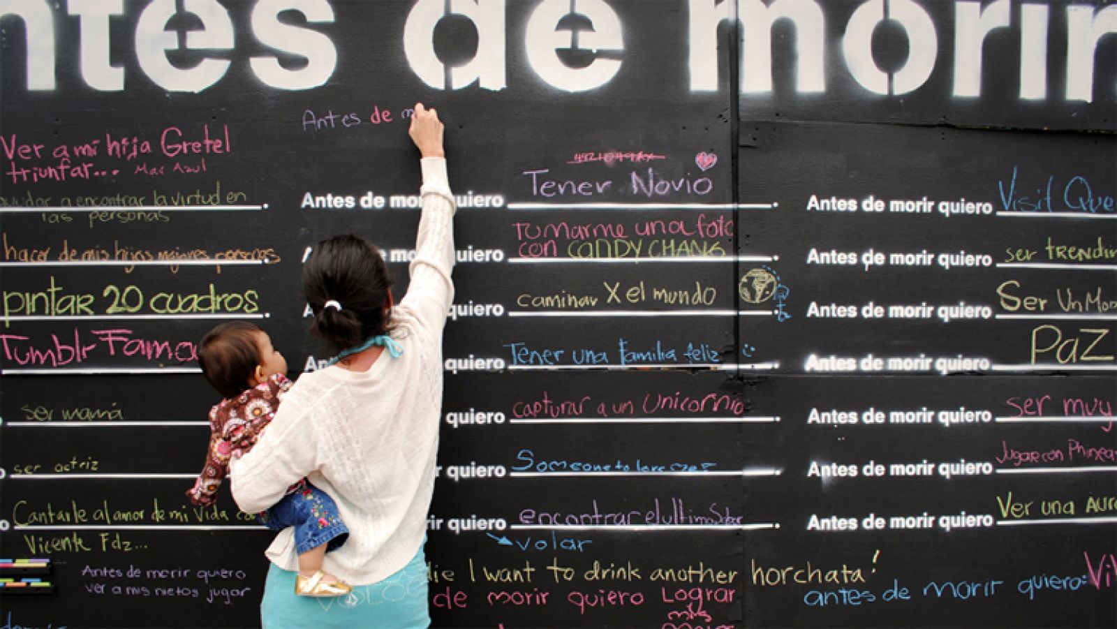 Un sueño en la pared, por Candy Chang - Ver ahora