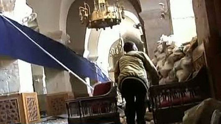 Los bombardeos en Alepo destruyen la Gran Mezquita Omeya, Patrimonio de la Humanidad