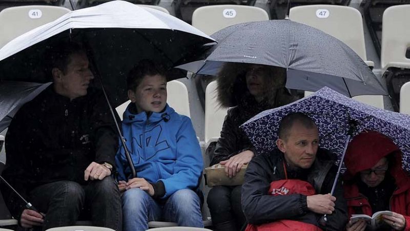 Precipitaciones y vientos fuertes en el Cantábrico y norte de Navarra