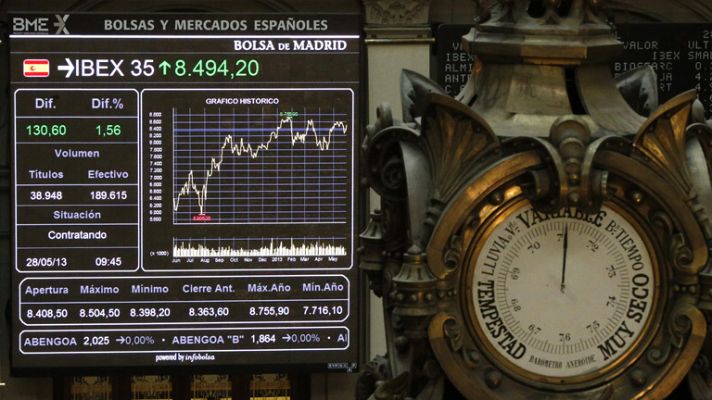 El Ibex-35 sube un 1,77%