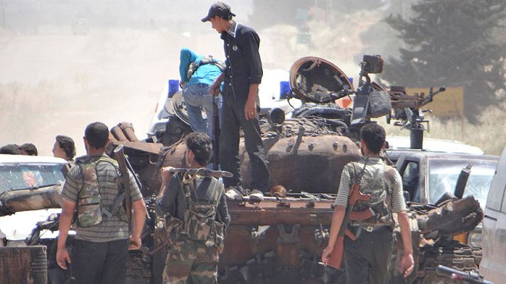 Telediario 1 - Rusia entregará armas a Damasco para evitar una intervención extranjera