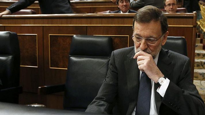 Informativo 24h - Rajoy y Rubalcaba en el Congreso