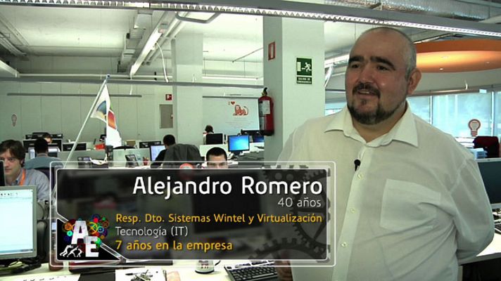 Alejandro Romero (40 años) Resp. Dpto. sistemas Wintel y Virtualización