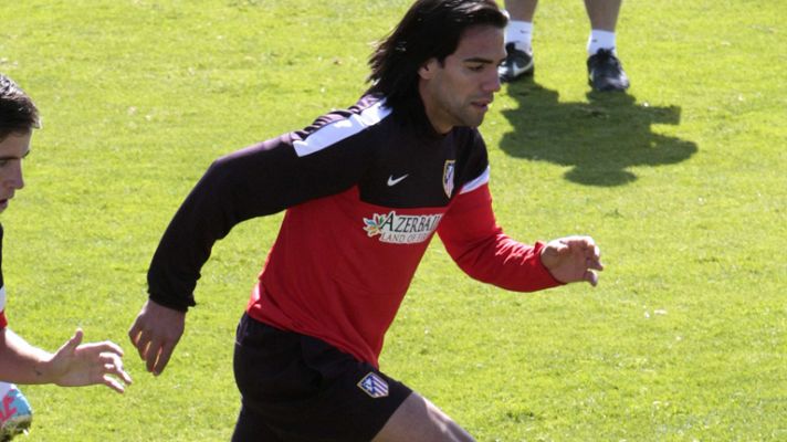 Falcao, recibimiento con sabor a despedida