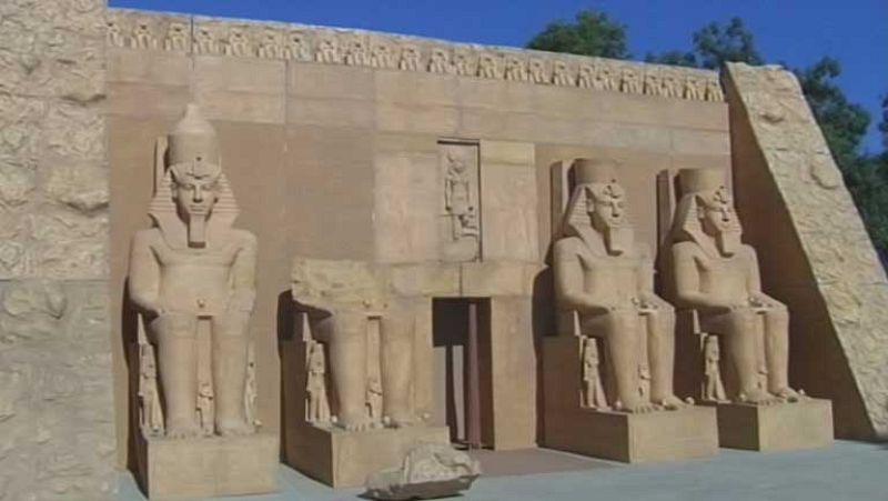 Una réplica casi exacta del templo de Abu Simbel en Jerez de la Frontera