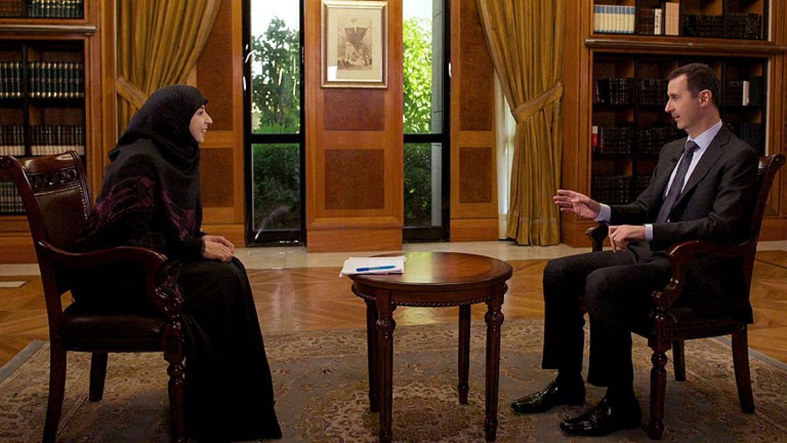 Bachar al Asad: "Hay una fuerte presión popular para abrir el frente del Golán" con Israel