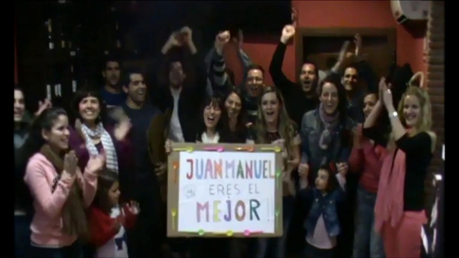 MasterChef - Vídeo de los familiares de Juan Manuel