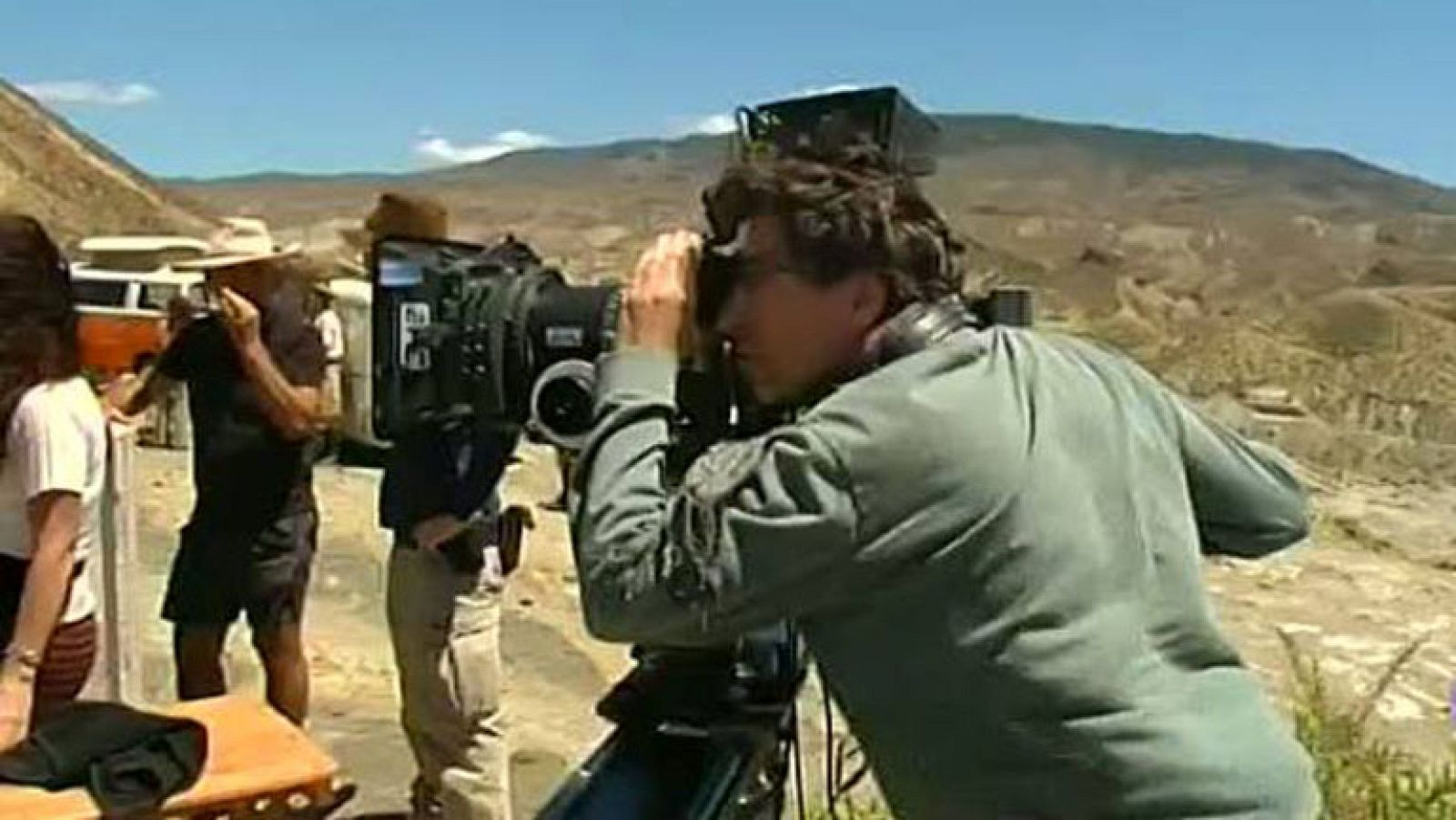 David Trueba rueda en Almería parte de su próxima película: "Vivir es fácil con los ojos cerrados"