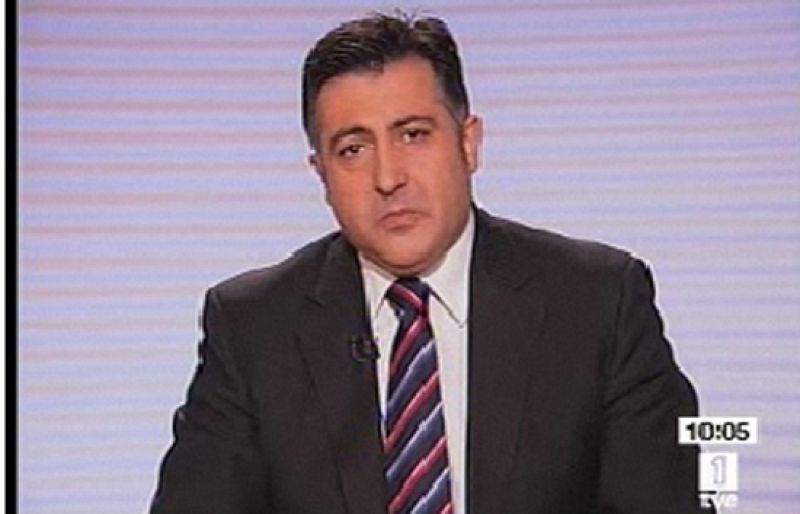 El presidente de ERC, Joan Puigcercós, en los Desayunos