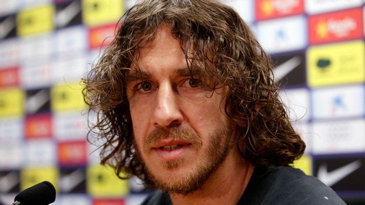 Telediario 1 - Puyol sí quiere continuar en el Barcelona