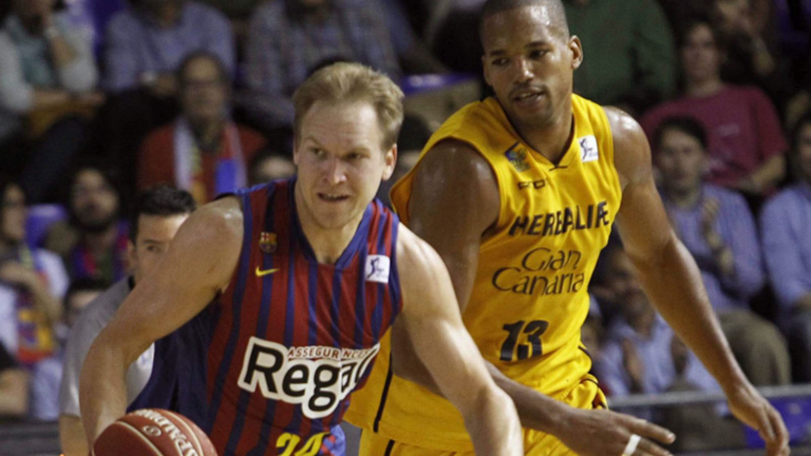 Baloncesto en RTVE: El Barça Regal aventaja al Gran Canaria | RTVE Play