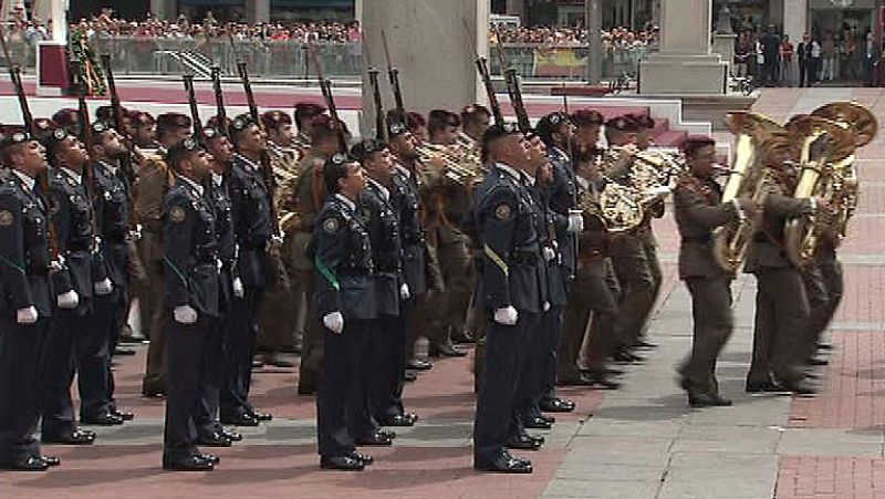 El presupuesto destinado al Día de las Fuerzas Armadas cae más del 97% desde 2008