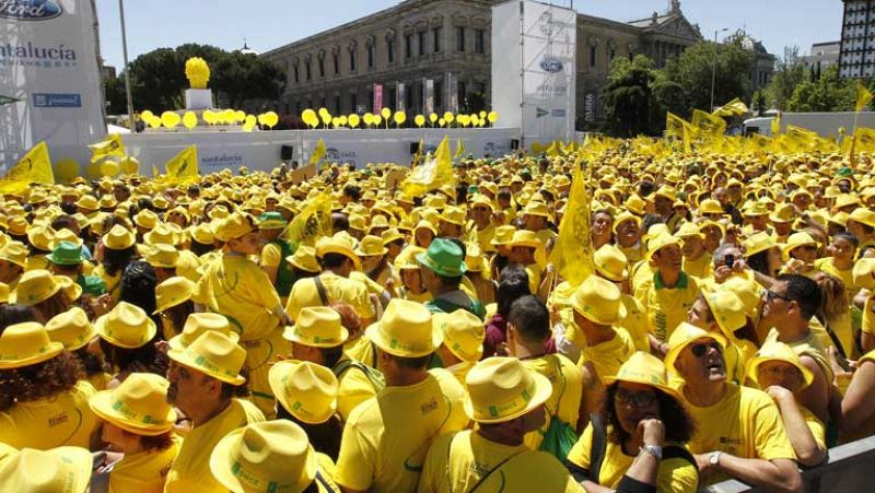 Miles de personas celebran el 75 aniversario de la ONCE