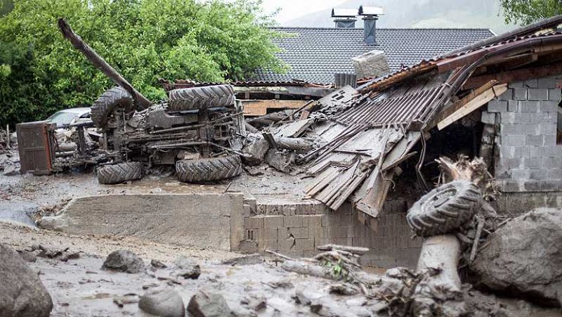 Las fuertes lluvias en Centroeuropa causan al menos un muerto