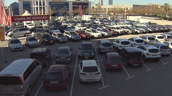 Menos coches matriculados en mayo