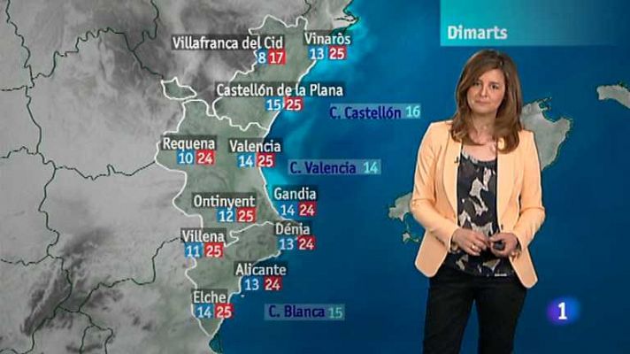 El tiempo en la Comunidad Valenciana - 03/06/13