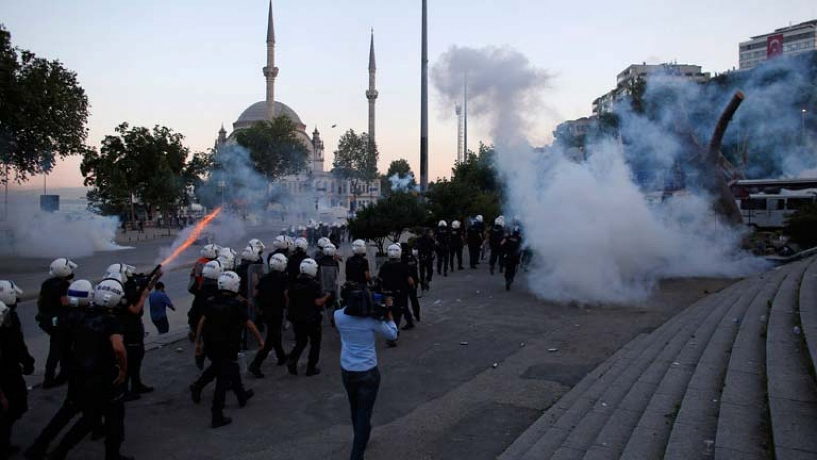 Cuarto día de manifestaciones y choques en Turquía