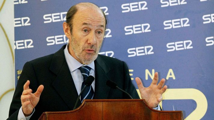 Rubalcaba, sobre el paro de mayo