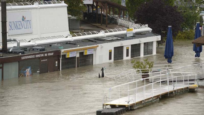 Las lluvias inundan Centroeuropa y mantienen en alerta a Austria, Alemania y República Checa
