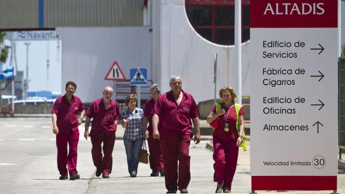 Altadis anuncia el cierre de su planta de Cádiz tras la caída 40% de ventas