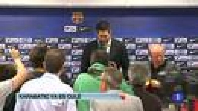 El nuevo jugador del FC Barcelona Intersport Nikola Karabatic afirmó este miércoles en su presentación que está "más que feliz" y también "orgulloso" por haber podido recalar finalmente en un club blaugrana que intentó sin éxito traer al bicampeón mu