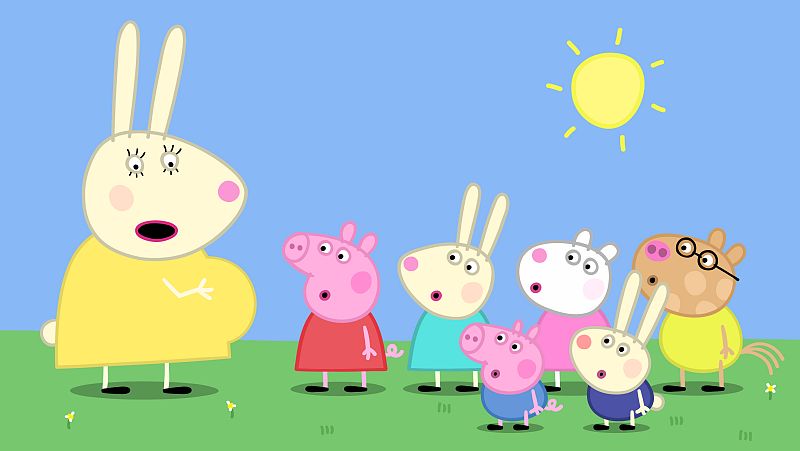 Peppa Pig en inglés: Mummy rabbit's bump | RTVE Play