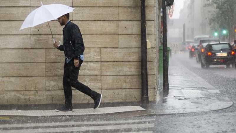 Chubascos o tormentas en el norte de la Península y el Sistema Ibérico 