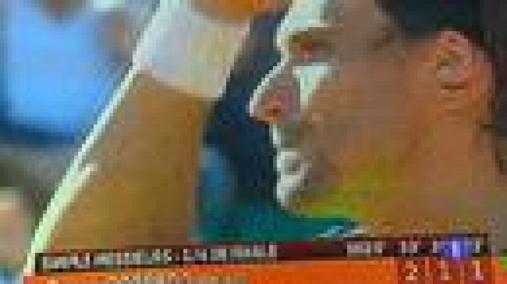 Telediario 1 - Ferrer y Nadal quieren verse en la final de París