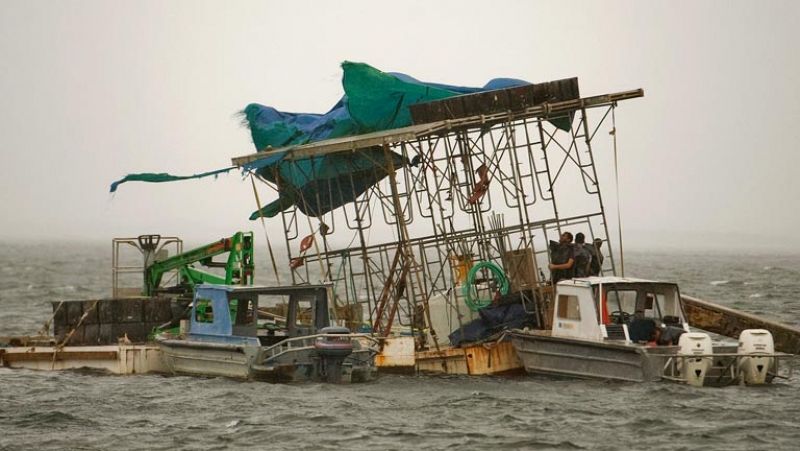 La tormenta tropical 'Andrea' pierde intensidad mientras avanza hacia el interiorTras su 