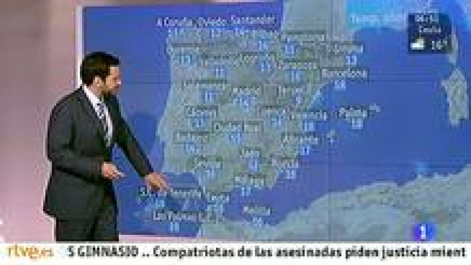 El tiempo: Chubascos, tormentas y temperaturas en descenso en el centro y norte | RTVE Play