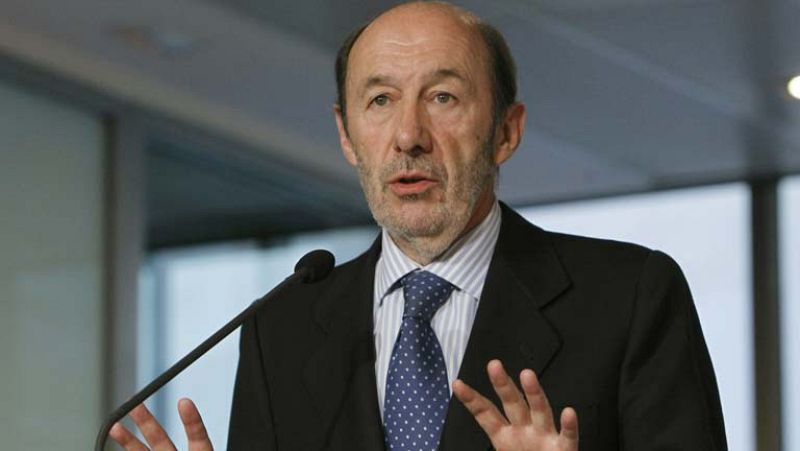 Reunión de Rubalcaba y Sigmar Gabriel, líder de los socialistas alemanes