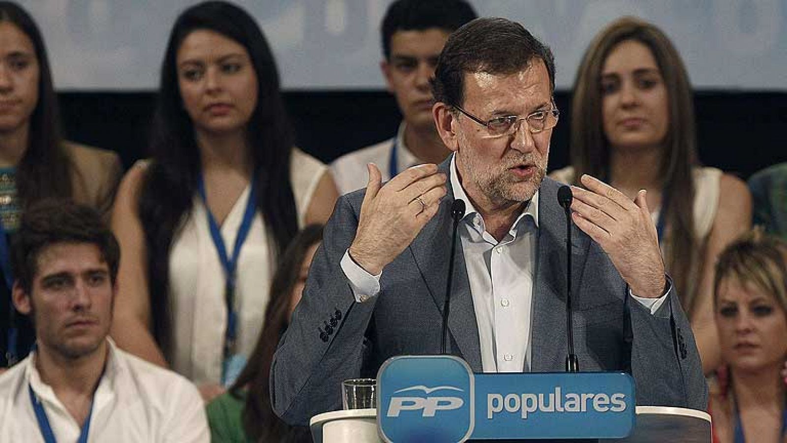 Telediario 1: Rajoy: "El pesimismo, en retirada" | RTVE Play
