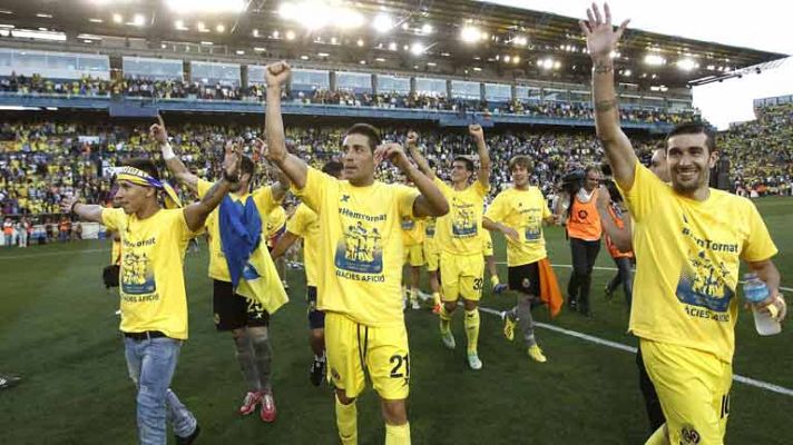 Telediario 1 - El Villarreal regresa a Primera después de un año