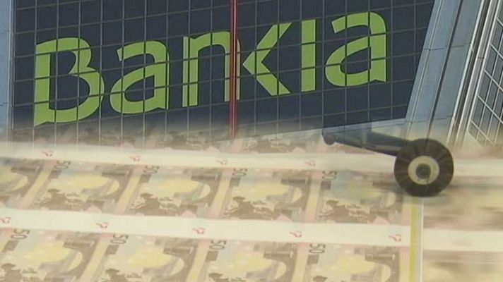 Telediario 1 - Un año del rescate a la banca