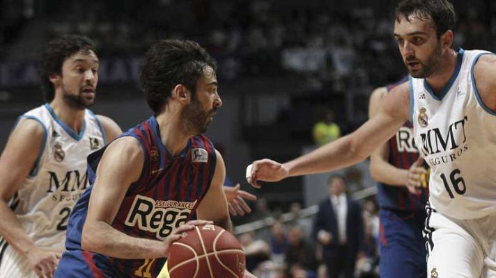 Telediario 1 - Primer partido final ACB