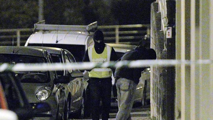 Telediario 1 - Dos supuestos etarras detenidos en Guipúzcoa