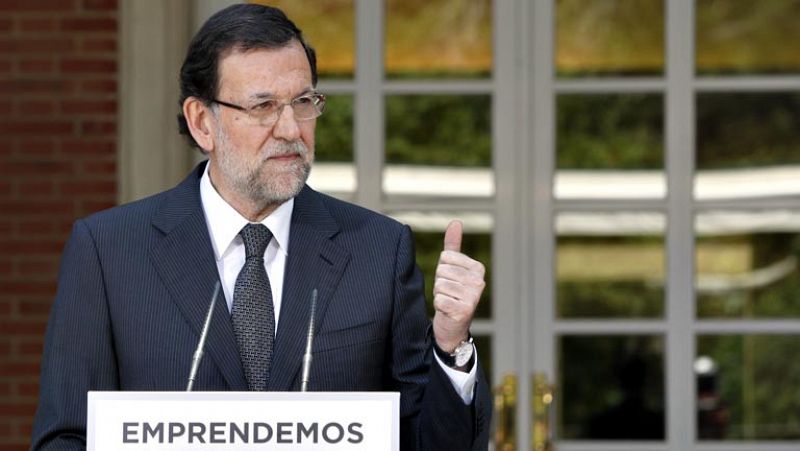 Rajoy, a la banca: "Espero que el que tenga que dar crédito esté a la altura de las circunstancias"