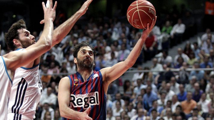 Baloncesto en RTVE - El Barça Regal gana al Real Madrid y empata en la final