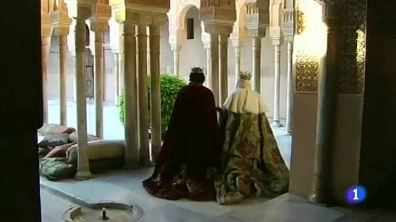 'Isabel' rueda en el Patio de los Leones y otros rincones de La Alhambra