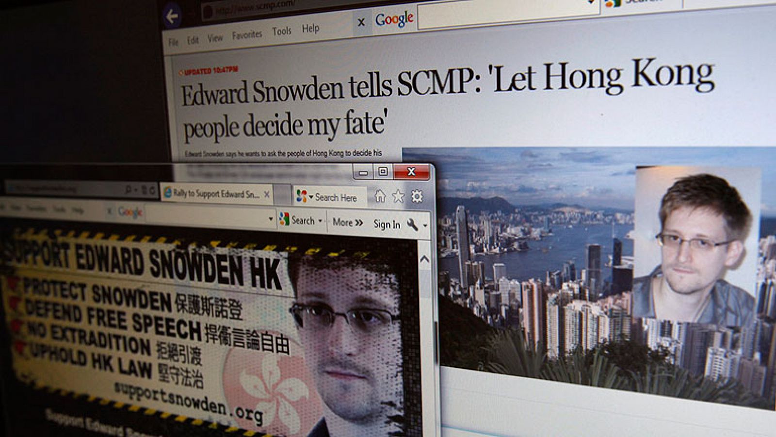 Snowden revela que está en Hong Kong: "No soy un héroe ni un traidor" | Ver
