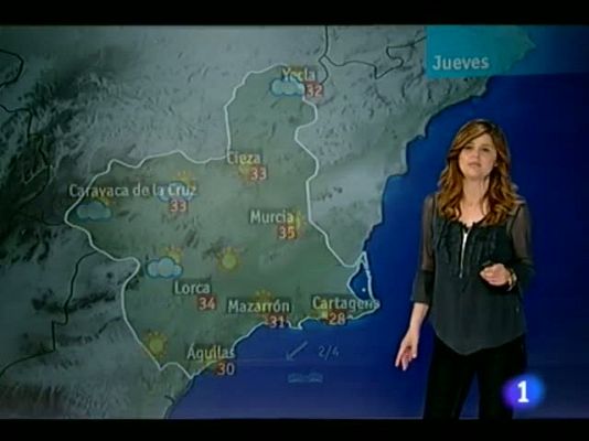 Noticias Murcia - El tiempo en la Comunidad de Murcia.(13/06/2013)