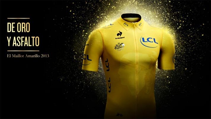 'Perico' estrena el maillot del Tour del centenario