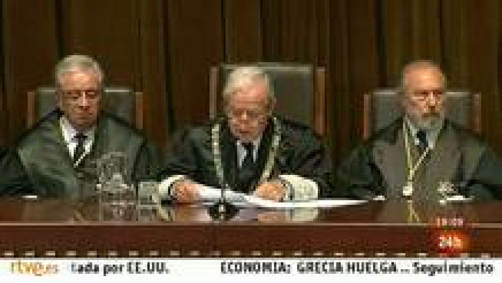 Informativo 24h: El presidente saliente del TC defiende la "independencia" del tribunal | RTVE Play